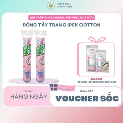 Bông tẩy trang Ipek coton 150 miếng