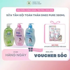Sữa tắm gội toàn thân Dnee pure 380ml