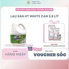 LAU SÀN HT WHITE CAN 3.8 LÍT
