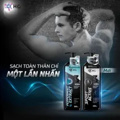 Sữa Tắm Gội 3in1 HC Thái Lan 1000ml – Làm Sạch, Dưỡng Ẩm, Hương Thơm Nam Tính