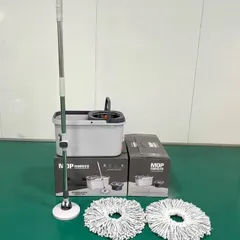 Bộ xô chổi lau sàn nhà Thái Lan chính hãng, hàng cao cấp, chổi lau nhà thông minh tự vắt, vô cùng tiện dụng