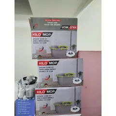 Bộ xô chổi lau sàn nhà Thái Lan chính hãng, hàng cao cấp, chổi lau nhà thông minh tự vắt, vô cùng tiện dụng
