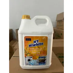NƯỚC GIẶT 10KG HT White - Siêu rẻ, siêu tiện - Giúp làm sạch vết bẩn quần áo, lưu hương lâu