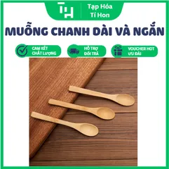 Muỗng Chanh Dài Và Ngắn, Thích hợp dùng làm muỗng múc gia vị, thức ăn hoặc trang trí nhà bếp (TH728)