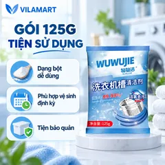 Bột Vệ Sinh Lồng Máy Giặt Dạng Gói – Hỗ Trợ Tẩy Cặn Bẩn, Mốc Gioăng Cao Su, Khử Mùi Và Làm Sạch Máy Giặt
