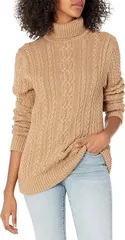 Áo len Nữ cổ lọ Amazon Essentials - size XS MỸ ( size M Việt Nam ) B07QF6B1KG (P107111)