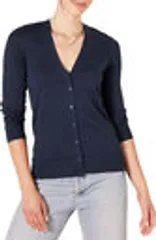Áo len Cardigan Nữ hàng Amazon Essentials - size S Mỹ ( Size M Việt Nam ) B07F26TCYG (P107109)