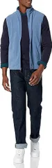Áo Gi lê Nam lông cừu khóa kéo Amazon Essentials - size M (Mỹ) B096YRX6Z9 (P107096)