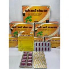 Giấc ngủ vàng HD dưỡng tâm an thần, tạo giấc ngủ sâu và giấc ngủ tự nhiên, tăng cường hoạt huyết dưỡng não toi