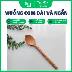 Muỗng Cơm Dài Và Ngắn, Thích hợp làm đồ dùng nhà bếp như khuấy đồ uống nóng hoặc múc thức ăn (TH729)