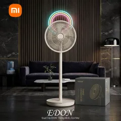 Quạt cây 10 cánh XIAOMI Edon E909C, tăng giảm chiều cao, gập gọn, động cơ BLDC, có đèn ngủ & Remote (P105028)