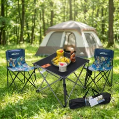 Bàn gấp ngoài trời hãng HIGH SIERRA, dành cho camping cắm trại, dã ngoại, câu cá (P102895)