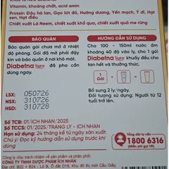 Gói Sữa Diabetna Sure 20g- Sữa hạt dành cho người tiểu đường