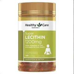 Mầm Đậu Nành Healthy Care Super Lecithin 1200mg - Tăng Cường Nội Tiết, Cải Thiện Làn Da, Hỗ Trợ Sức Khỏe Phụ Nữ 100 Viên 620249 822490