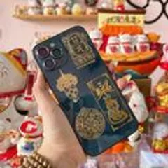 Miếng Dán Linh Phù cho điện thoại- hình Tài Lộc, May Mắn, Phong Thuỷ (Dán Điện Thoại, Đồ Dùng ...) (P4925)