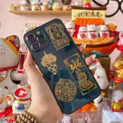 Miếng Dán Linh Phù cho điện thoại- hình Tài Lộc, May Mắn, Phong Thuỷ (Dán Điện Thoại, Đồ Dùng ...) (P4925)