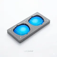 Tròng kính râm tráng gương cho kính thông minh LUCI (P4118)