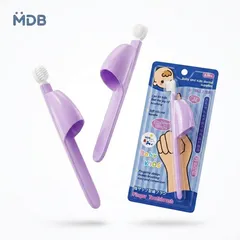 Bàn chải cho bé hãng MDB , dùng ngón tay ( Hàng Amazon ) Dùng cho trẻ 6 tháng tuổi trở lên (P3596)