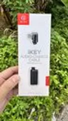 Jack chia cổng Lightning Phone ra 2 cổng Lightning hãng DIVI iKey - vừa sạc vừa nghe nhạc (P2841)