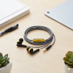 Tai Realme chân 3.5mm S70 ( không hộp ) dùng được cho điện thoại , máy tính (P1105)
