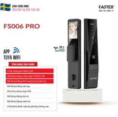 Khóa cửa nhận diện khuôn mặt Faster FS006 Pro