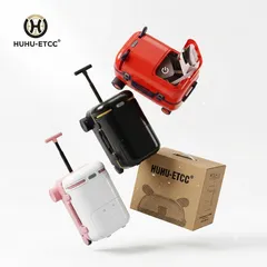Vali điện trẻ em hãng HUHU-ETC - ngồi lên lái đi như oto điện được (ko kèm pin) (P71)