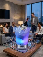 Loa Bluetooth xô đá Mansory Audio Party Bucket - làm xô đựng đá , đựng rượu (P50)