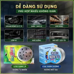 Sáp Đuổi Chuột Cao Cấp Cho Xe Điện 🐭  - Chiết Xuất Hoàn Toàn Từ Thiên Nhiên, Ngăn Chuột Hiệu Quả (P135222)