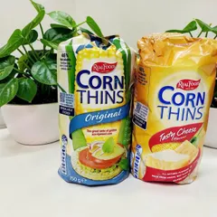 REAL FOODS CORN THINS 150g Bánh Bắp Giòn Original Multigrain Sesame