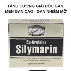 EU Arginine Silymarin Giải Độc Gan, Bảo Vệ Gan, Thanh Nhiệt, tăng cường chức năng gan giải độc gan vien
