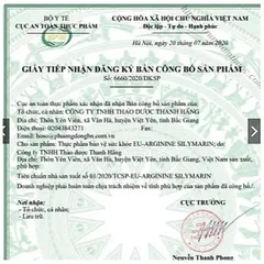 EU Arginine Silymarin Giải Độc Gan, Bảo Vệ Gan, Thanh Nhiệt, tăng cường chức năng gan giải độc gan vien