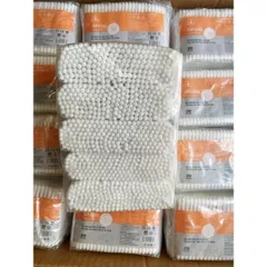 Tăm Bông Người Lớn Cotton Buds 200 que/ Gói Zíp - Bông Bạch Tuyết