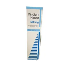 Calcium hasan 500mg,canxi sủi (ống 20 viên)