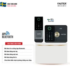 Khóa vân tay cửa cổng Faster FS M01