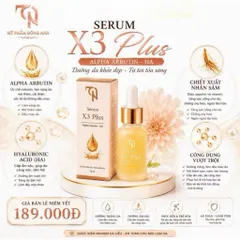 Serum Collagen X3 Đông Anh 20ml - Serum Dưỡng Da Chống Nám, Ngừa Mụn, Làm Trắng Da, Căng Bóng Da, Phục Hồi Da, Hàng Công Ty