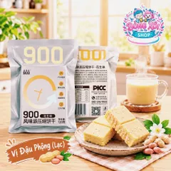 Lương Khô 900 3☆ vị đậu phộng