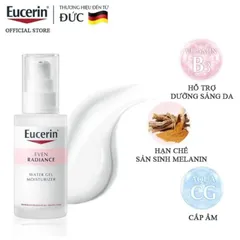 Gel cấp ẩm và dưỡng sáng da Eucerin Even Radiance Water Gel Moisturizer 50ml - Chính hãng