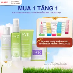 [SVR] Combo 3 Serum 30ml + Nước Tẩy Trang 75ml + Gel Rửa Mặt | chăm sóc da làm sạch, dưỡng da & phục hồi chính hãng