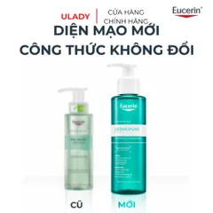 Sữa Rửa Mặt Eucerin Cho Da Dầu Mụn Dermopure Clinical Purifying Cleanser 200ml Chính Hãng