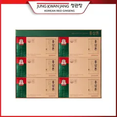 Nước Hồng Sâm Hàn Quốc Pha Sẵn KGC Jung Kwan Jang Tonic - Tăng Cường Miễn Dịch và Sức Khỏe, 50ml x 60 Gói 822976