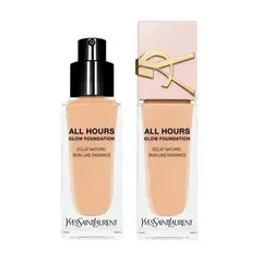 Kem Nền Yves Saint Laurent YSL All Hours Glow Foundation Tone LC2 - Trang Điểm Cao Cấp, Hiệu Ứng Sáng Bóng Tự Nhiên, Duy Trì Lớp Trang Điểm Suốt Ngày 823020
