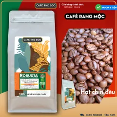 Thùng 2KG Cà phê rang mộc Robusta, nguyên chất, đậm thơm từ thương hiệu Café The Soo