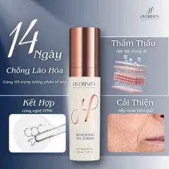 [Hàng công ty] inh Chất Phục Hồi Da Hydrinity Restorative HA Serum Căng Bóng Và Cải Thiện Độ Đàn Hồi Da 30ml