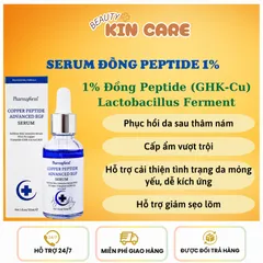 Serum Pharmaform Copper Peptide Advanced EGF - Tinh Chất Đồng Peptide Phục Hồi Da 30ml