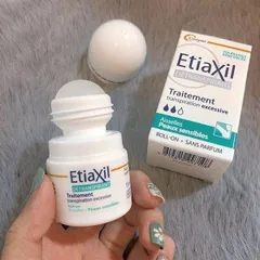 Lăn Khử Mùi Và Ngăn Mồ Hôi Etiaxil Detranspirant Dành Cho Da Nhạy Cảm Không Bết Dính Phù Hợp cả Nam Nữ 15ml