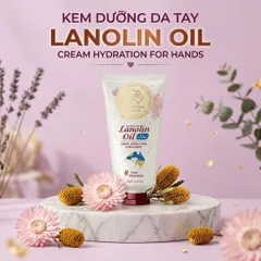 Kem Dưỡng Da Tay G&M Lanolin Oil Cream Hydration For Hands 70g - Dưỡng Ẩm Sâu, Làm Mềm Da, Thẩm Thấu Nhanh