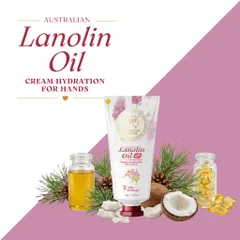 Kem Dưỡng Da Tay G&M Lanolin Oil Cream Hydration For Hands 70g - Dưỡng Ẩm Sâu, Làm Mềm Da, Thẩm Thấu Nhanh