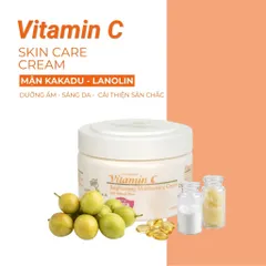 Kem Dưỡng Vitamin C Australian Creams Brightening Moisturising Cream Kakadu Plum 250g - Dưỡng Ẩm, Hỗ Trợ Làm Sáng Da