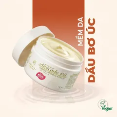 Kem Dưỡng Bơ Úc Creams Avocado Oil Moisturising Cream 250g - Dưỡng Ẩm Sâu, Mềm Da, Vitamin E Cho Da Khô