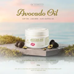 Kem Dưỡng Bơ Úc Creams Avocado Oil Moisturising Cream 250g - Dưỡng Ẩm Sâu, Mềm Da, Vitamin E Cho Da Khô